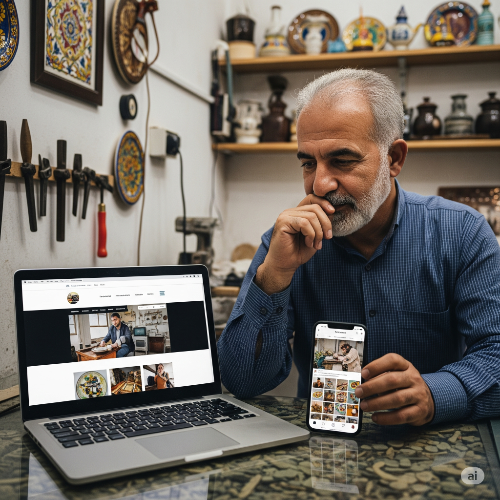 انتخاب فرق سایت داشتن با داشتن پیج اینستاگرام کسب‌وکارای مرودشت کدومو باید داشته باشن؟
